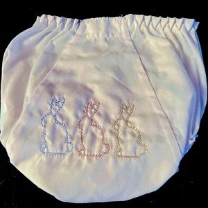 Bunny 3 Colored White Bloomers Sz 2